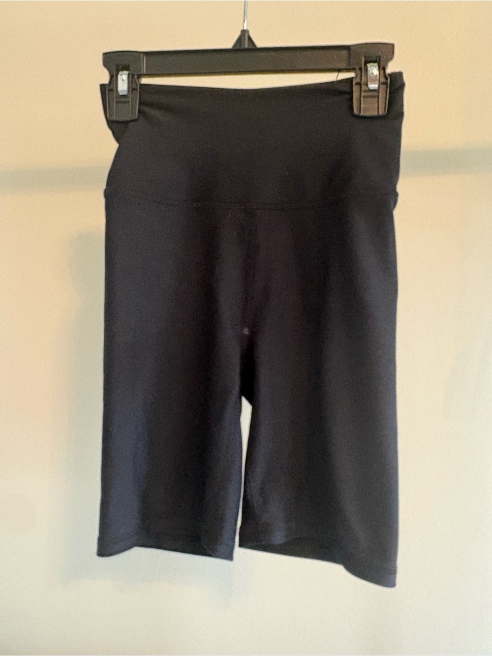 Balance Collection Black High-Rise Bike Shorts